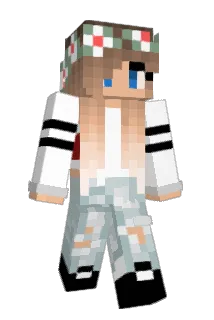 Galaxy_drop Minecraft avatar full body