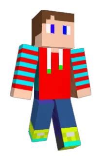 Gall2ch Minecraft avatar full body