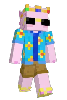 Gamalotl Minecraft avatar full body