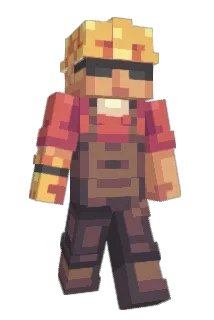 Gamaurus Minecraft avatar full body