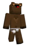 Gambas Minecraft avatar full body