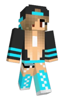 GameXzasTV Minecraft avatar full body