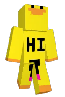 GameplayChumPL Minecraft avatar full body
