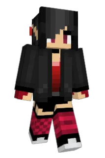 GamerCatZer0 Minecraft avatar full body
