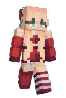GamerGirlOMG861 Minecraft avatar full body