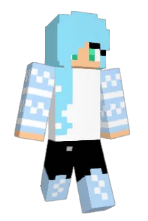 GamerJill Minecraft avatar full body