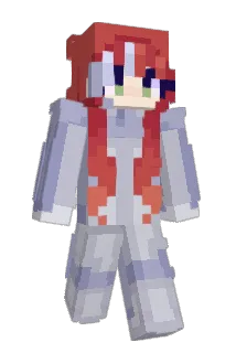 GamerRedRuby Minecraft avatar full body