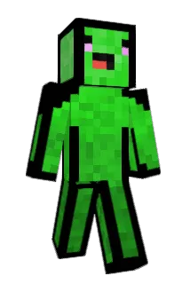 GamerSpams Minecraft avatar full body