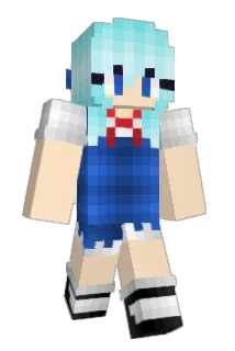 GamerWered Minecraft avatar full body