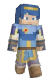 GamerZorro Minecraft avatar full body