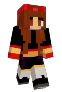 Gamerzinblack Minecraft avatar full body