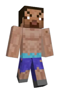 GamezJohn Minecraft avatar full body