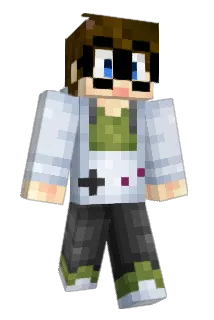 Gampa Minecraft avatar full body