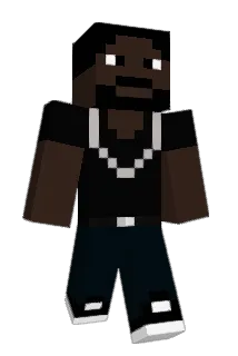 Gampz Minecraft avatar full body