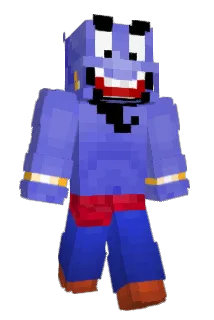 Gangstafen Minecraft avatar full body