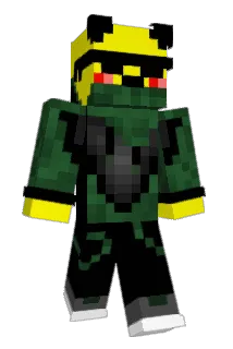 Gangsterpika Minecraft avatar full body