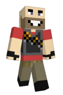 Gankztr Minecraft avatar full body