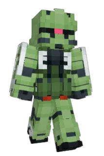 GantZzz Minecraft avatar full body