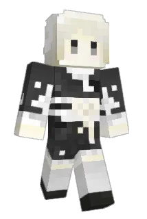 GarblePurple Minecraft avatar full body