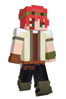 GaretJin Minecraft avatar full body