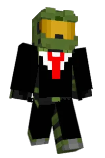 GasButAno Minecraft avatar full body