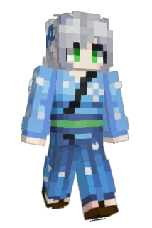 GasterCat Minecraft avatar full body
