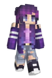 GataLila Minecraft avatar full body