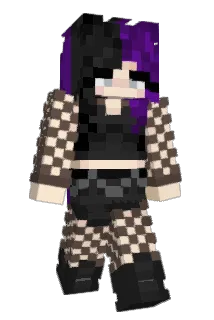 GaymerGoth Minecraft avatar full body
