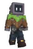 Gbit Minecraft avatar full body