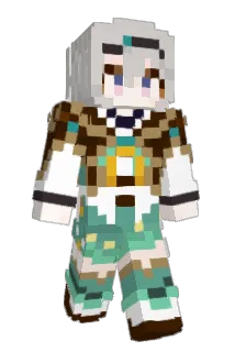 GeChen Minecraft avatar full body