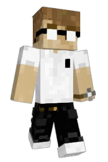 Geekston Minecraft avatar full body