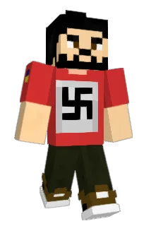 Geezerlove Minecraft avatar full body