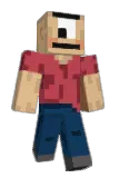 Gefinner Minecraft avatar full body
