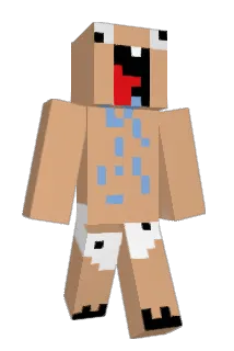 Geisterfurz Minecraft avatar full body