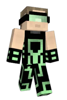 Gelatineman Minecraft avatar full body