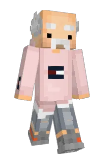 GelberTrinkhalm Minecraft avatar full body