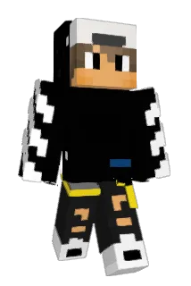 GeldBargeld Minecraft avatar full body