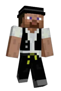 Gelometol Minecraft avatar full body