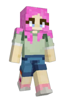GenderTrans Minecraft avatar full body