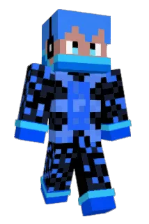Genera1Blue Minecraft avatar full body