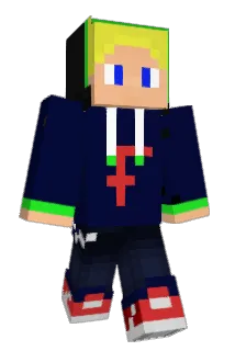 General_Fire_ Minecraft avatar full body