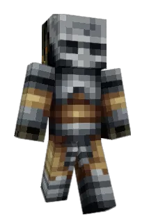 Genkit Minecraft avatar full body