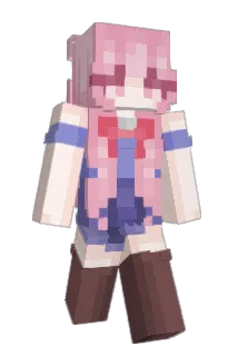 Gentianae Minecraft avatar full body