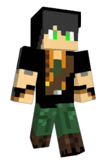 Gentlewolf Minecraft avatar full body