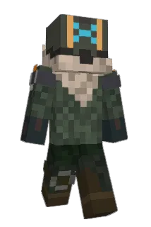 Gentmon Minecraft avatar full body