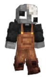 Geodized Minecraft avatar full body