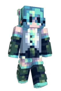 GeorgFloydmcACC Minecraft avatar full body