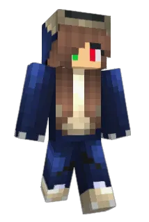 Gepu Minecraft avatar full body
