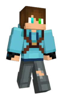 GerbilGamer Minecraft avatar full body