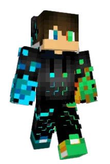 German729 Minecraft avatar full body